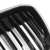 2022-2024 BMW IX3 G08 LCI Double Slat Gloss Black Front Kidney Grill Grille Generic