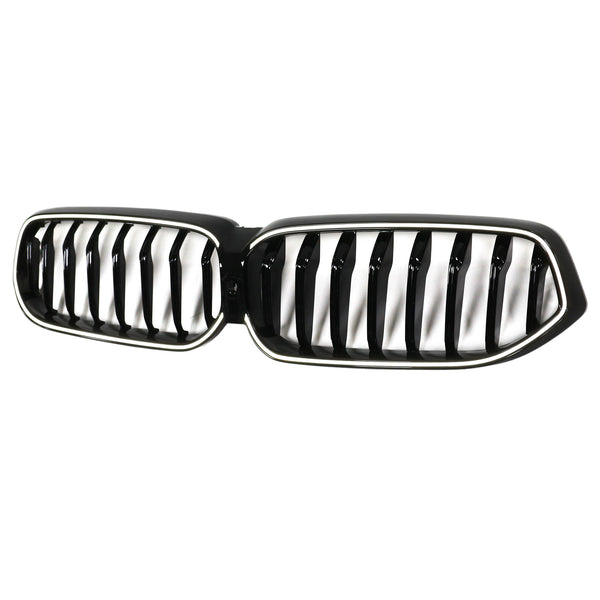 2020-2025 BMW 6 Series G32 Glossy Black Front Kidney Grill Grille Generic