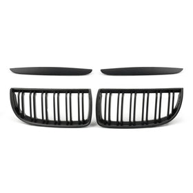2004-2007 BMW E90 320i 323i 328i 335i Front Bumper Kidney Double Slat Grille Generic