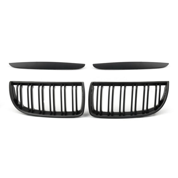 2004-2007 BMW E90 320i 323i 328i 335i Front Bumper Kidney Double Slat Grille Generic