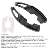 Carbon Look Steering Wheel Paddle Shifter Extension For Lexus RX NX