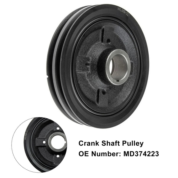 Crank Shaft Pulley MD374223 For Mitsubishi L200 Shogun Sport 2.5 TD 4D56 Diesel