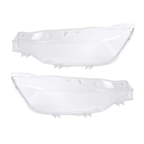 2016-2018 BMW F30 3 Series 2PCS Xenon Headlight Headlamp Clear Lens Cover 63117419630 63117419622 Generic