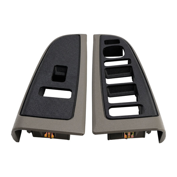 For 2004-2006 Chevrolet Avalanche 1500 Front Tan Window Switch Trim Bezel 89045119 89045129 Generic