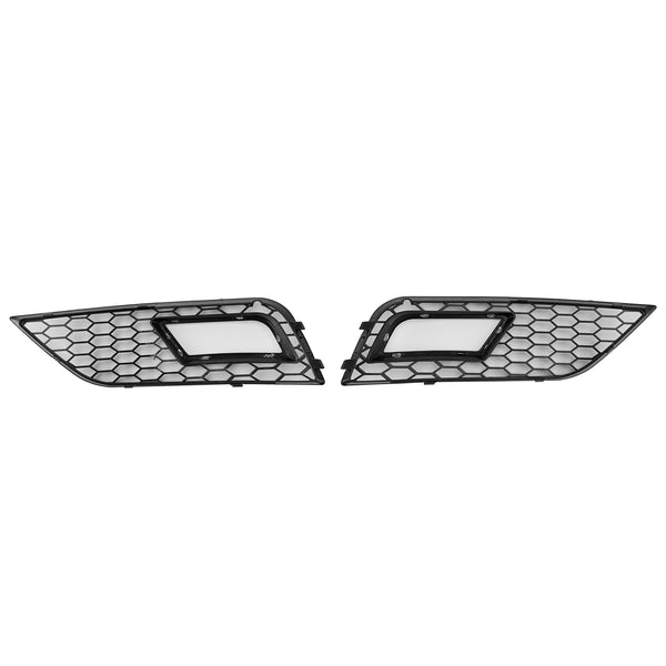 2013-2015 Audi A4 B8.5 Honeycomb Style Fog Light Cover 8K0807681K 8K0807682K Generic