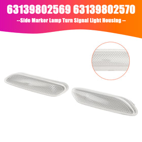 2010 - 2017 MINI R60 COUNTRYMAN Pair Side Marker Lamp Turn Signal Light Housing 63139802569 63139802570 Generic
