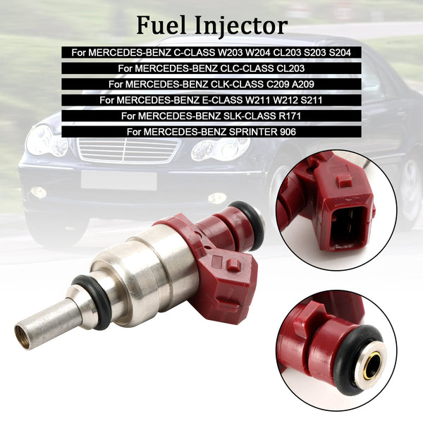 For MERCEDES-BENZ E-CLASS W211 W212 S211 1.8L Fuel Injector A2710780023 A2C59506219 Generic