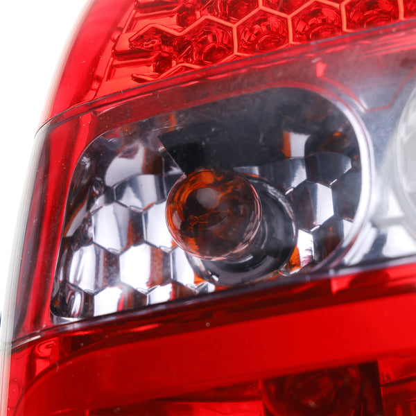 1992-1997 VW GOLF MK3 MK 3 III 2PCS Clear LED Rear Tail Lights Lamps Generic