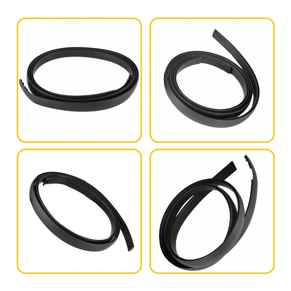 2008-2015 Scion xB 2PCS Roof Drip Molding Trim Center Left & Right Side Rubber  7555612171 7555512161 Generic