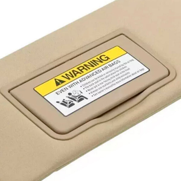 Beige Left Driver Side Sun Visor 83280TA5A51ZA For Honda Accord 2008-2017