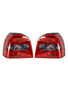 1992-1997 VW GOLF MK3 MK 3 III 2PCS Clear LED Rear Tail Lights Lamps Generic