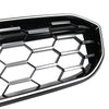 2023-2024 BMW 3 Series G20 G21 G28 Diamond Black Silver Front Kidney Grille Mesh Generic