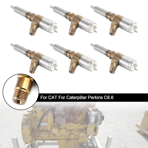 CAT For Caterpillar Perkins C6.6 6PS Fuel Injectors 306-9390 2645A749 320-0690 Generic