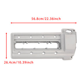 1998-2001 BMW 740iL E38 V8 4.4L Left+Right Engine Valve Cover 11121703175 11121703172 Generic
