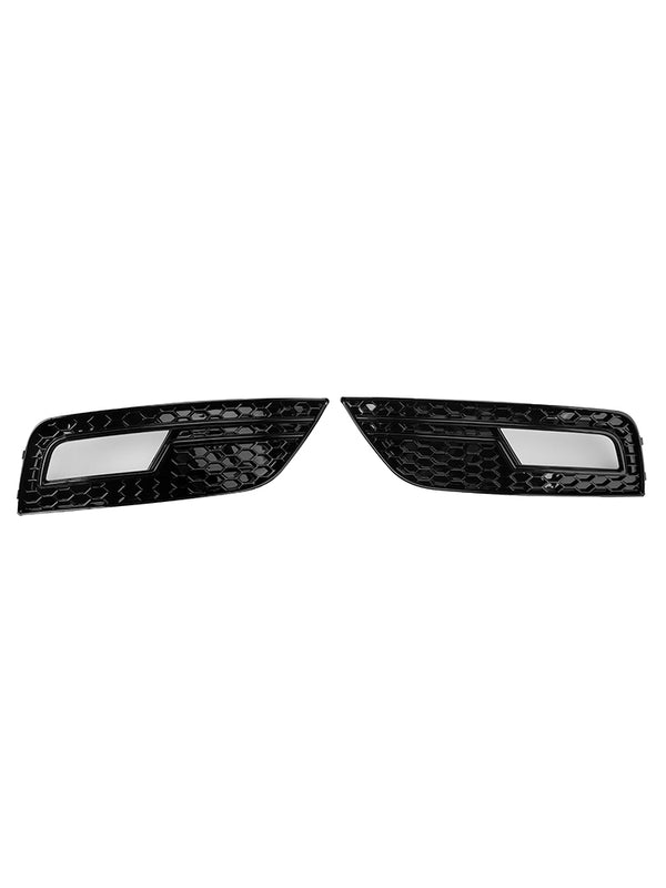 2013-2015 Audi A4 B8.5 Black Fog Light Cover Grille 8K0807681K 8K0807682K Generic