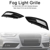 2013-2015 Audi A4 B8.5 S4 Style Fog Light Cover Grille 8K0807681K 8K0807682K Generic