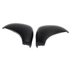 Side Mirror Covers Rearview Housing Matte Black for Peugeot 207 Hatchback