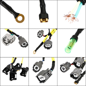 Honda Civic Integra B16 B18 D16 OBD1 Budget D & B-series Tucked Engine Harness CNCH0BD11 Generic