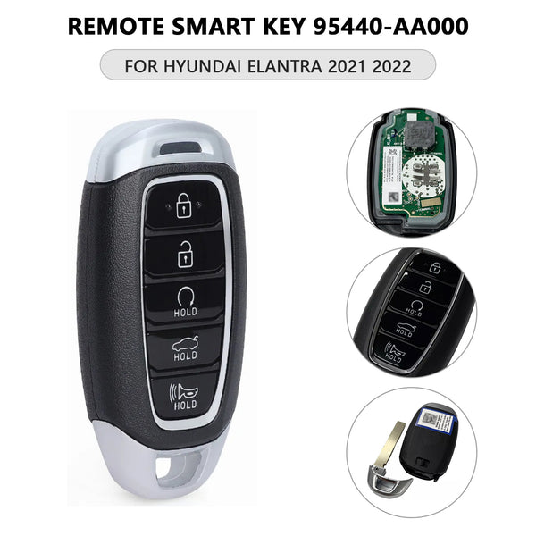 2021-2022 Hyundai Elantra Remote Smart Control Key 95440-AA000 Generic