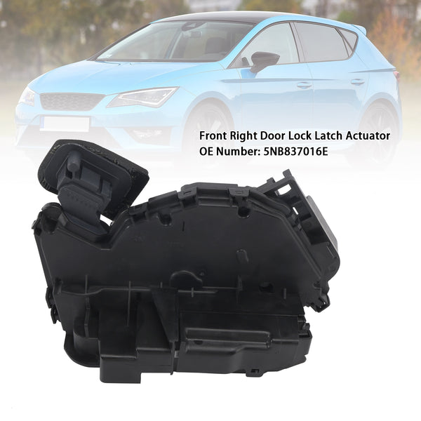 Front Left Door Lock Latch Actuator 5NB837015E For VW Golf 7 Audi Skoda
