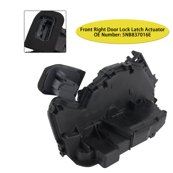 Front Left Door Lock Latch Actuator 5NB837015E For VW Golf 7 Audi Skoda