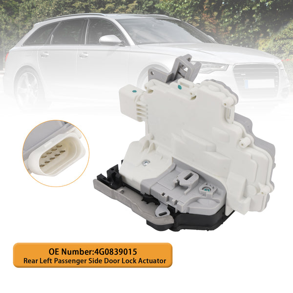 Rear Left Passenger Side Door Lock Actuator 4G0839015 For Audi A3 A6 A7 Q3 Q7