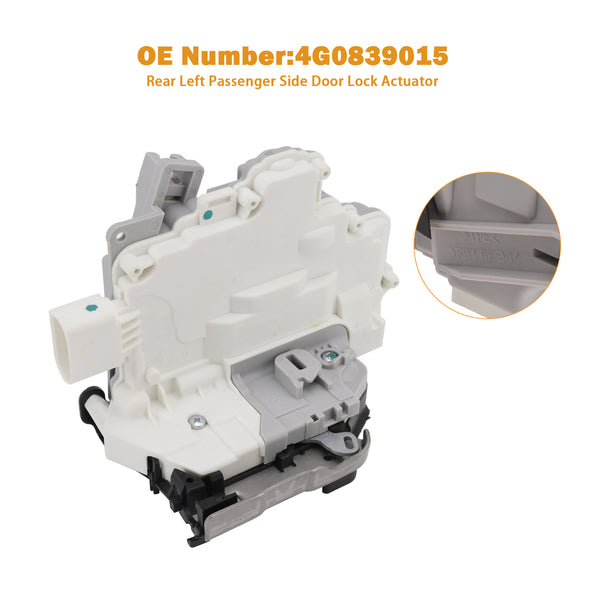 Rear Left Passenger Side Door Lock Actuator 4G0839015 For Audi A3 A6 A7 Q3 Q7