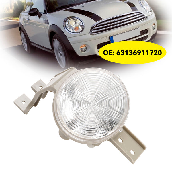 2001.06-2006.09 MINI (R50, R53) Pair of Front Indicator Light Lamp Flasher Clear Lens 63136911720 63136917846 Generic