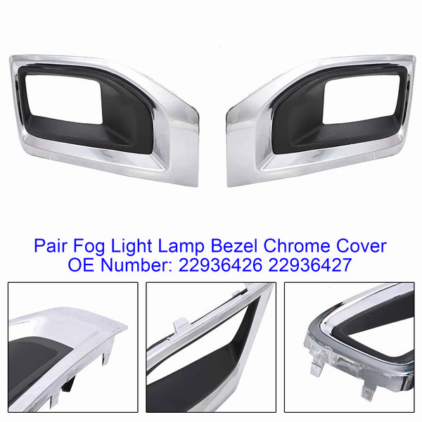 Fog Light Lamp Bezel Cover Driver Left Side 22936426 For GMC Yukon 2015-2020