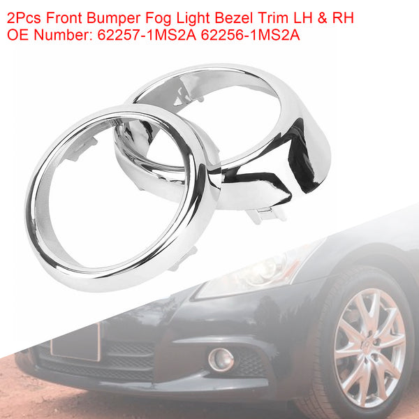 Fog Light Lamp Bezel Cover Left Side 62257-1MS2A For Infiniti G25 G37 M56 M37