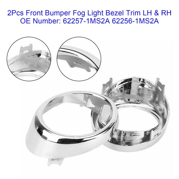 Fog Light Lamp Bezel Cover Left Side 62257-1MS2A For Infiniti G25 G37 M56 M37