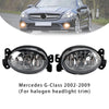 2005-2012 Mercedes SL-Class Pair Front Fog Light Lamps With Bulbs A1698201556 A1698201656 Generic