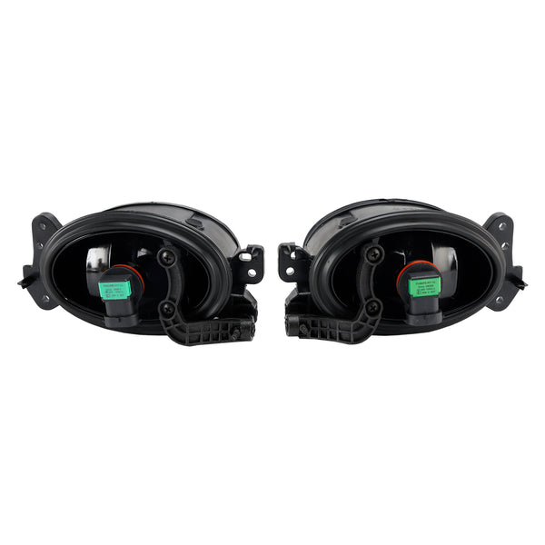 2005-2012 Mercedes SL-Class Pair Front Fog Light Lamps With Bulbs A1698201556 A1698201656 Generic