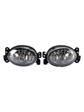 2005-2012 Mercedes SL-Class Pair Front Fog Light Lamps With Bulbs A1698201556 A1698201656 Generic