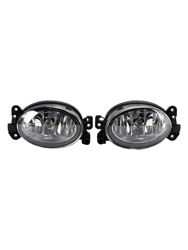 2005-2012 Mercedes SL-Class Pair Front Fog Light Lamps With Bulbs A1698201556 A1698201656 Generic