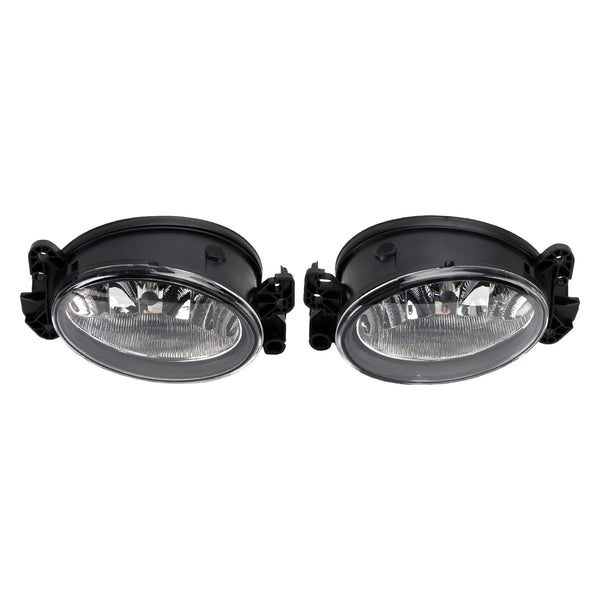2005-2012 Mercedes SL-Class Pair Front Fog Light Lamps With Bulbs A1698201556 A1698201656 Generic