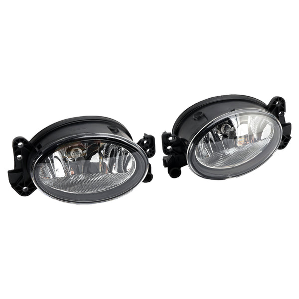 2005-2012 Mercedes SL-Class Pair Front Fog Light Lamps With Bulbs A1698201556 A1698201656 Generic