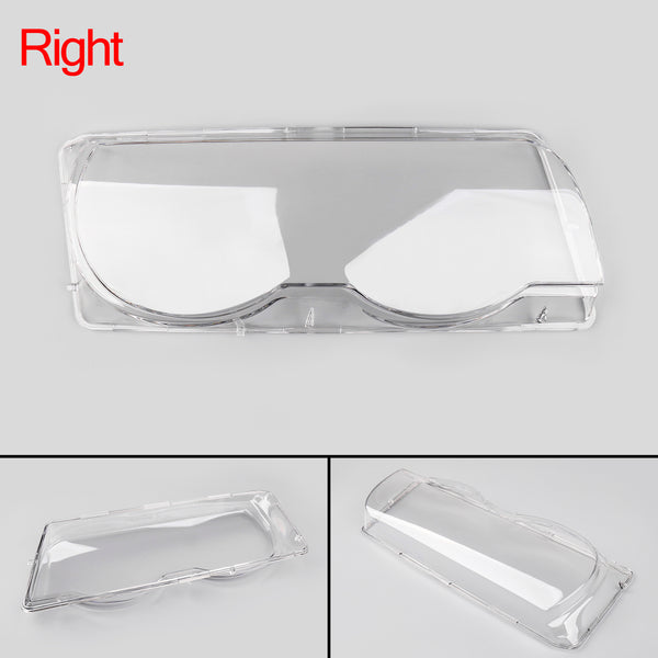 1999-2001 BMW E38 1Pair Car Clear Headlight Headlamp Lens Cover Shell Generic