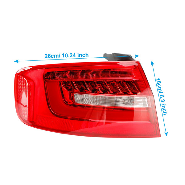 2015-2016 Audi A4 (submodel: Komfort, Premium, Premium Plus) Rear Tail Light Lamp 8K5945098AC Generic