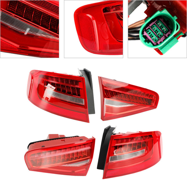 2015-2016 Audi A4 (submodel: Komfort, Premium, Premium Plus) Rear Tail Light Lamp 8K5945098AC Generic