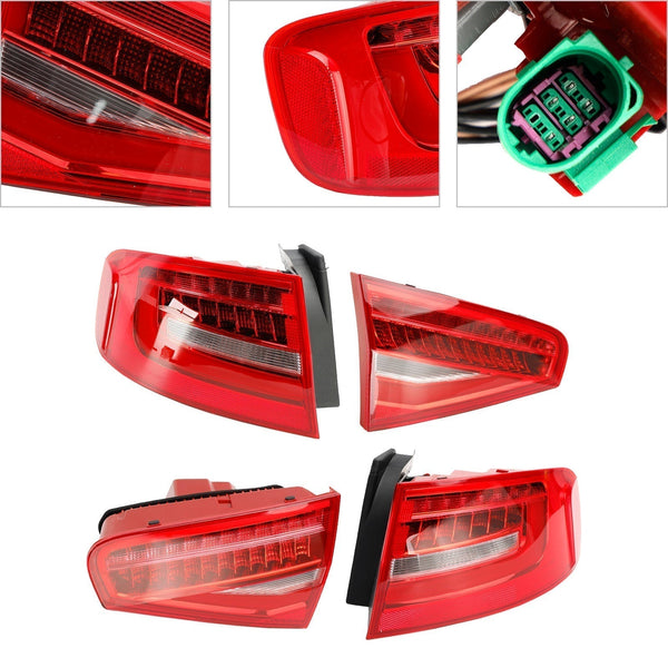 2013-2014 Audi S4 Base Rear Tail Light Lamp 8K5945103AC Generic