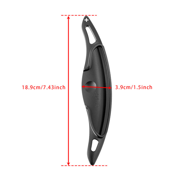 Steering Wheel Paddle Shifter Extension For Hyundai Elantra i30 Aluminium Blue