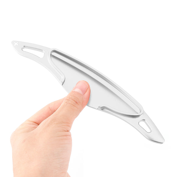 Steering Wheel Paddle Shifter Extension For Hyundai Elantra i30 Aluminium Blue