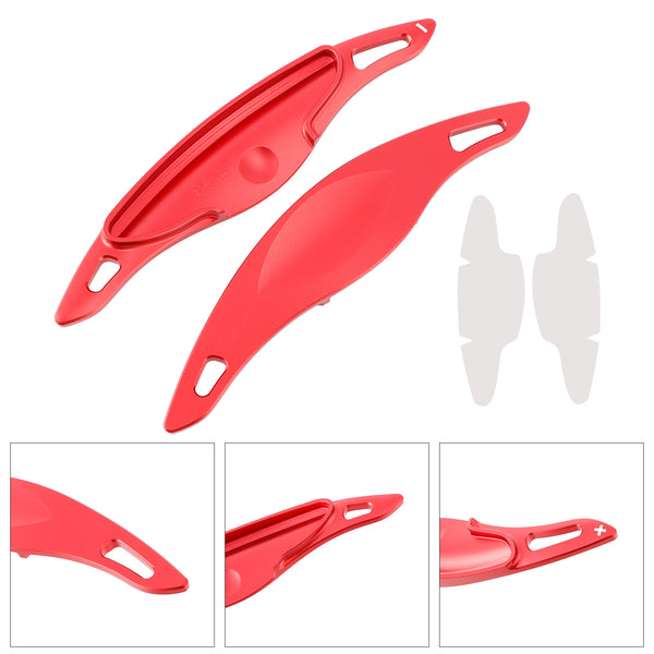 Steering Wheel Paddle Shifter Extension For Hyundai Elantra i30 Aluminium Blue