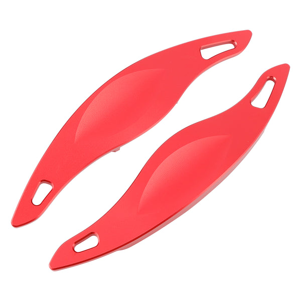 Steering Wheel Paddle Shifter Extension For Hyundai Elantra i30 Aluminium Blue