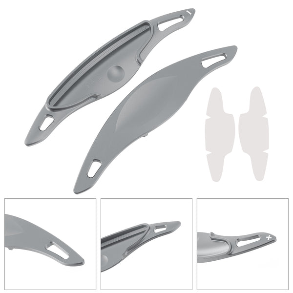 Steering Wheel Paddle Shifter Extension For Hyundai Elantra i30 Aluminium Blue