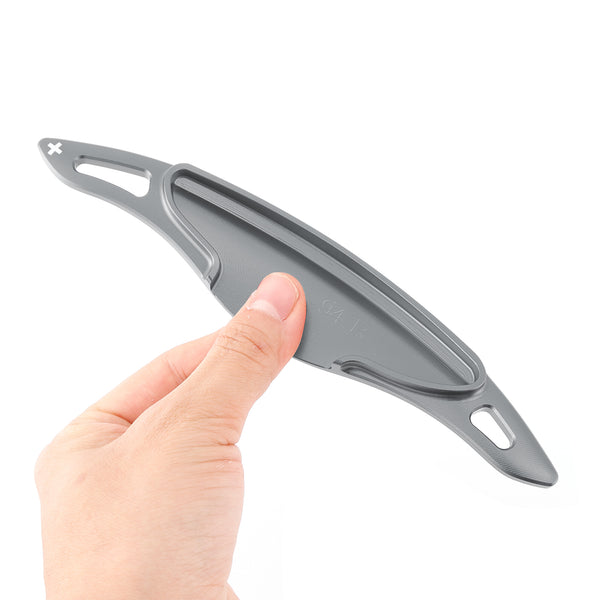 Steering Wheel Paddle Shifter Extension For Hyundai Elantra i30 Aluminium Blue