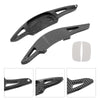 Carbon Look Steering Wheel Paddle Shifter Extension For Mazda 3 CX-30