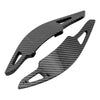 Carbon Look Steering Wheel Paddle Shifter Extension For Mazda 3 CX-30
