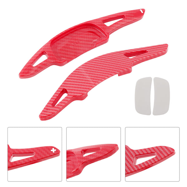 Carbon Look Steering Wheel Paddle Shifter Extension For Mazda 3 CX-30